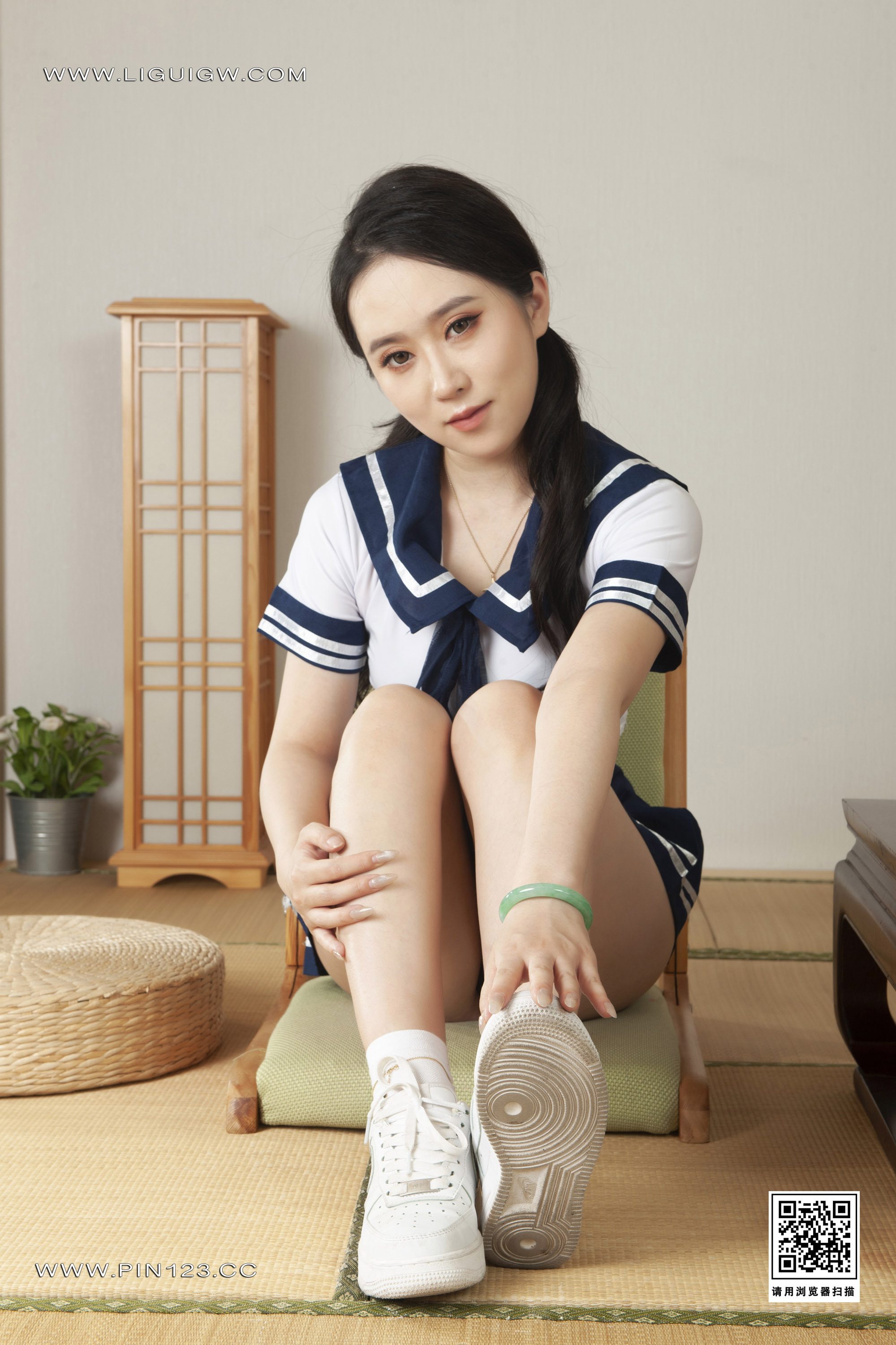 Ligui丽柜 2023.11.13 《邂逅玉足》私人定制 柒柒